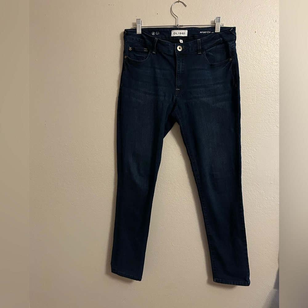 DL1961 Women's Deep Indigo Skinny Jeans